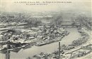 Rouen - La Neige et la Crue de la Seine - Vue Gnrale sur Saint-Sever - 27 janvier 1910 - Seine-Mar