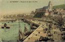 Le Tréport - Perspective du Quai et du Port - Seine-Maritime ( 76) - Normandie
