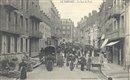 Le Trport - La rue de Paris - Un jour de march - Seine-Maritime ( 76) - Normandie