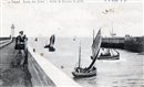 Le Trport - Entre des jetes, sortie de bateaux - Seine-Maritime ( 76) - Normandie