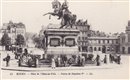 Rouen - Place de l\'Htel-de-Ville, Statue de Napolon 1er, vers 1900-1910 - Seine-Maritime ( 76) - N