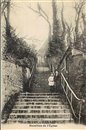 Ouville-la-Rivire - Escaliers de l\'glise  - Seine-Maritime ( 76) - Normandie
