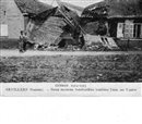 ARVILLERS : Guerre 14-18 - Ruines de Maisons Bombardes
