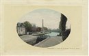 PICQUIGNY - Canal de la Somme, vue de la Scierie.