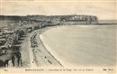 MERS-LES-BAINS : Panorama de la Plage. Vue sur le Tr�port