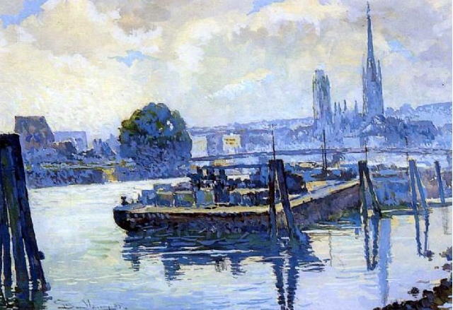 Péniches sur la Seine