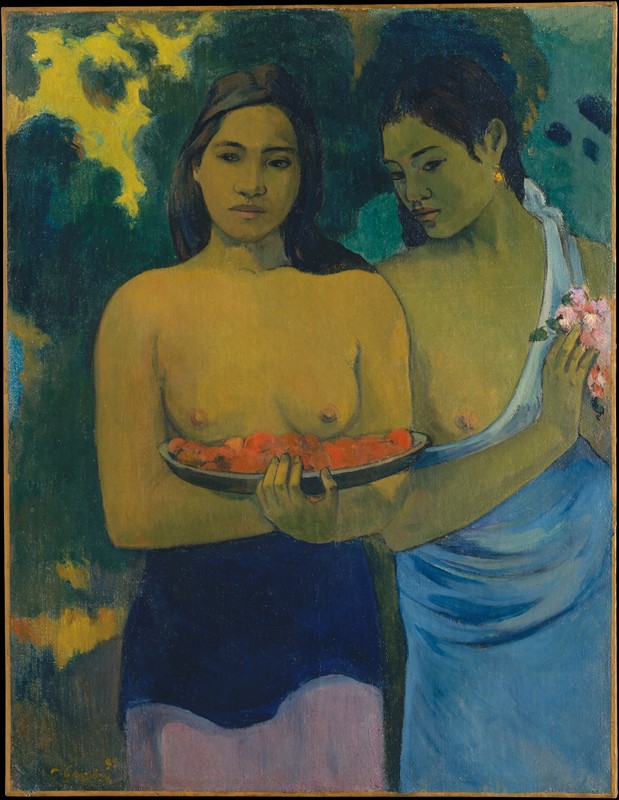 Les Seins aux fleurs rouges