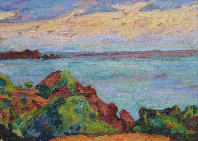 Les roches rouges à Agay