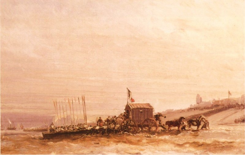 Le débarquement de la reine Victoria au Tréport