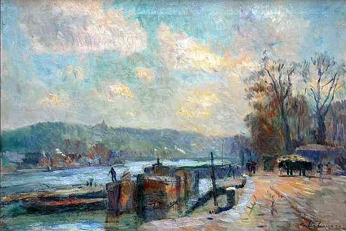 La côte Sainte-Catherine à Rouen