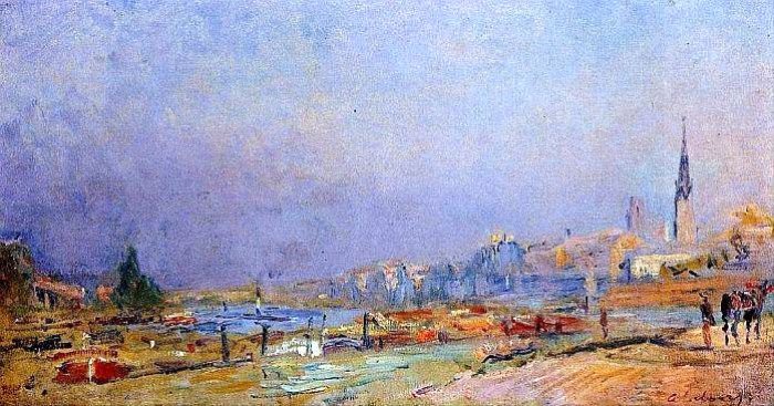 Rouen et les rives de la Seine