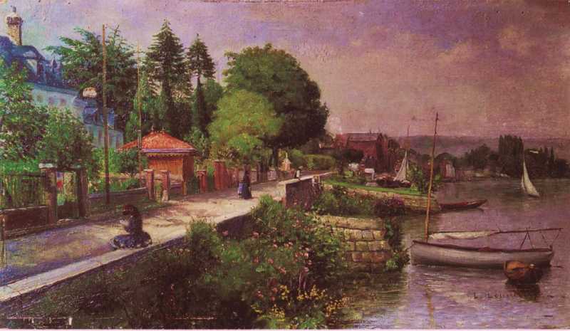 Croisset, bord de Seine, 1884