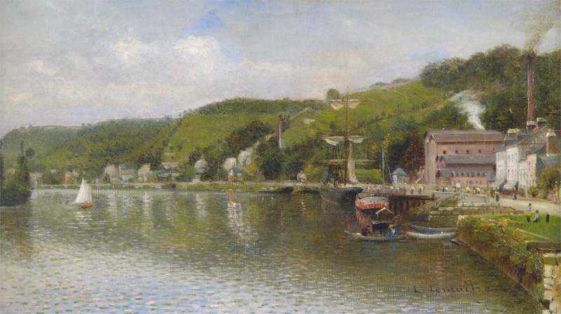 Croisset, bord de Seine, 1889