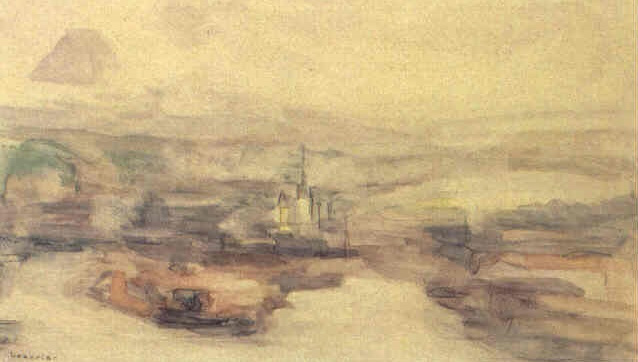 Rouen, vue de Canteleu