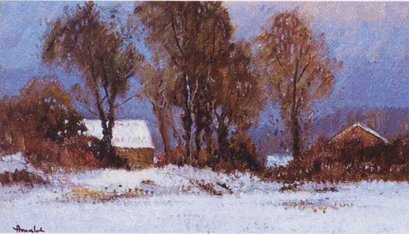 Neige à Bouville