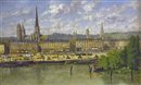 Vue de Rouen - 1878