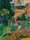 gauguin-paysage-paons-1892