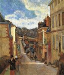 La rue Jouvenet  Rouen (1884)