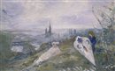 Le Cerf-volant - Vue de Rouen