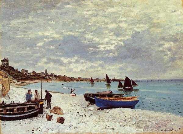 La plage de Sainte-Adresse