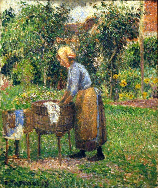 Blanchisseuse, Eragny