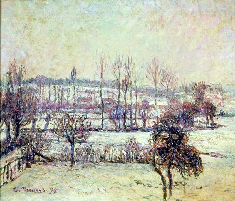 Effet de neige à Eragny