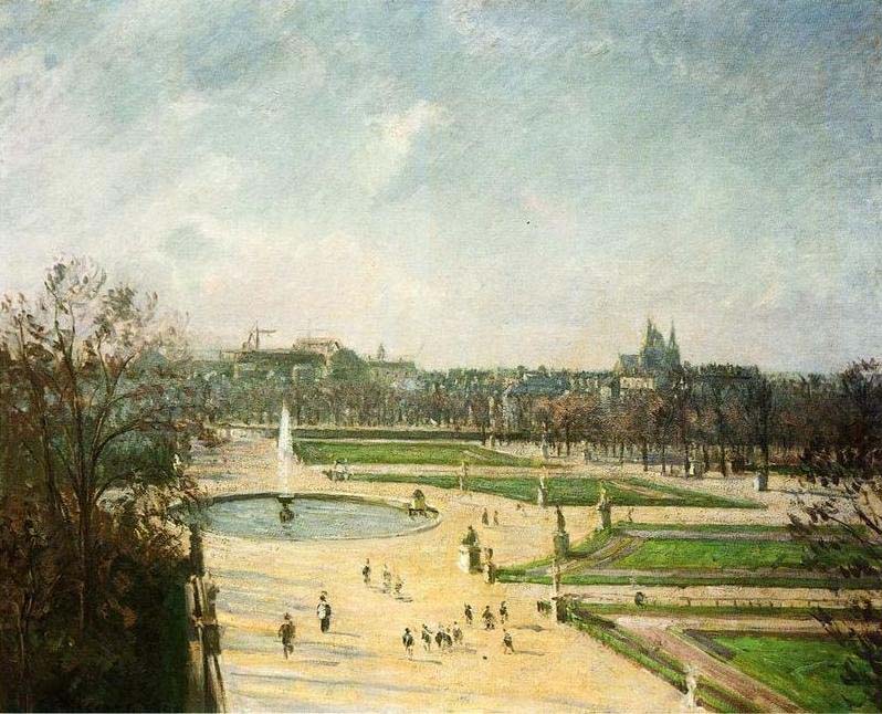 Le jardin des Tuileries l