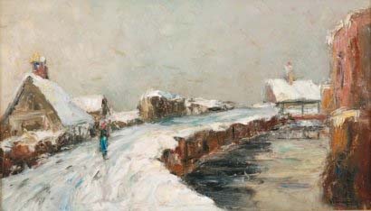 Le Robec sous la Neige